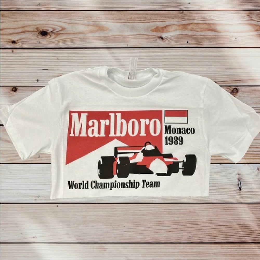Marlboro Monaco 1989 World Championship Racing Crop Top